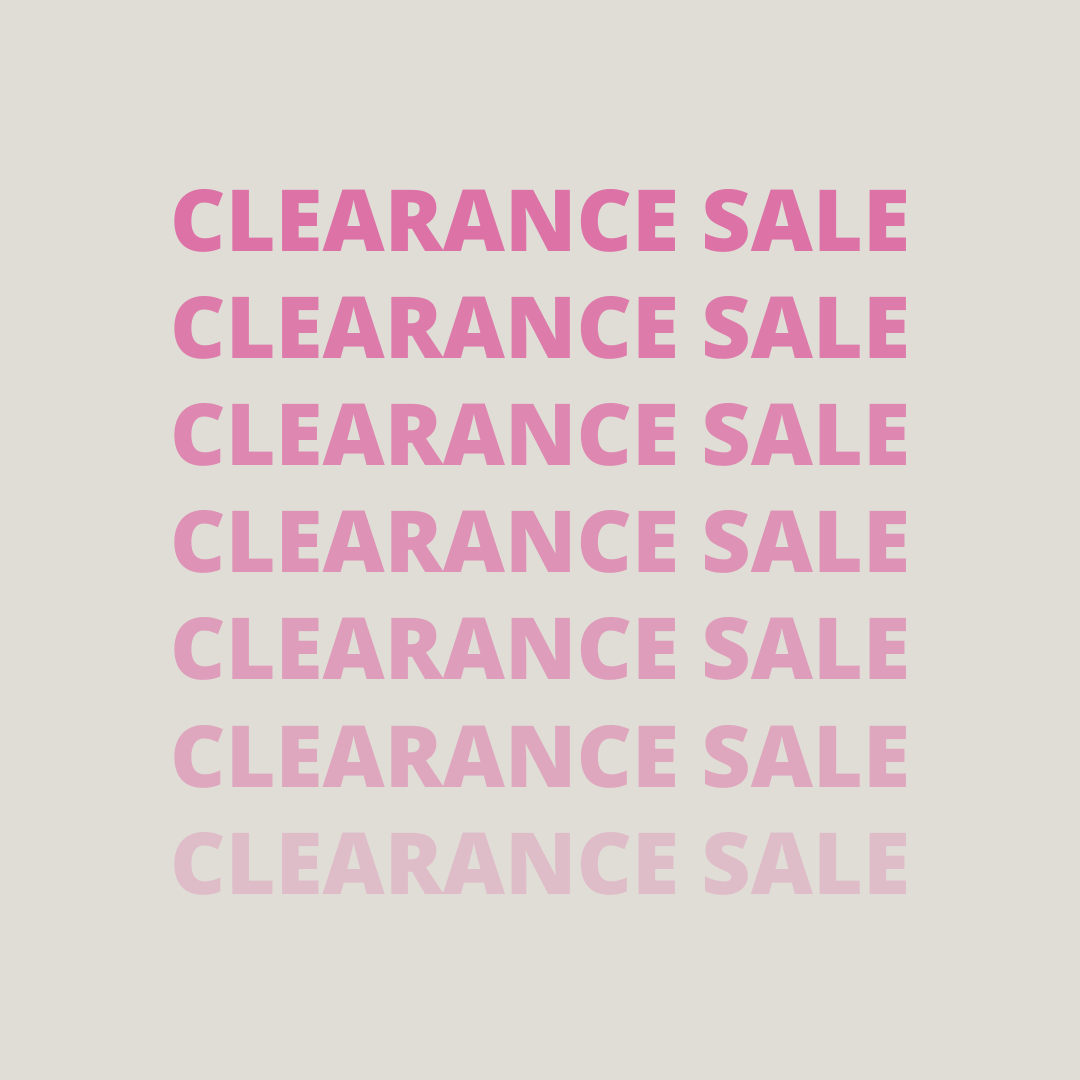 Clearance Sale